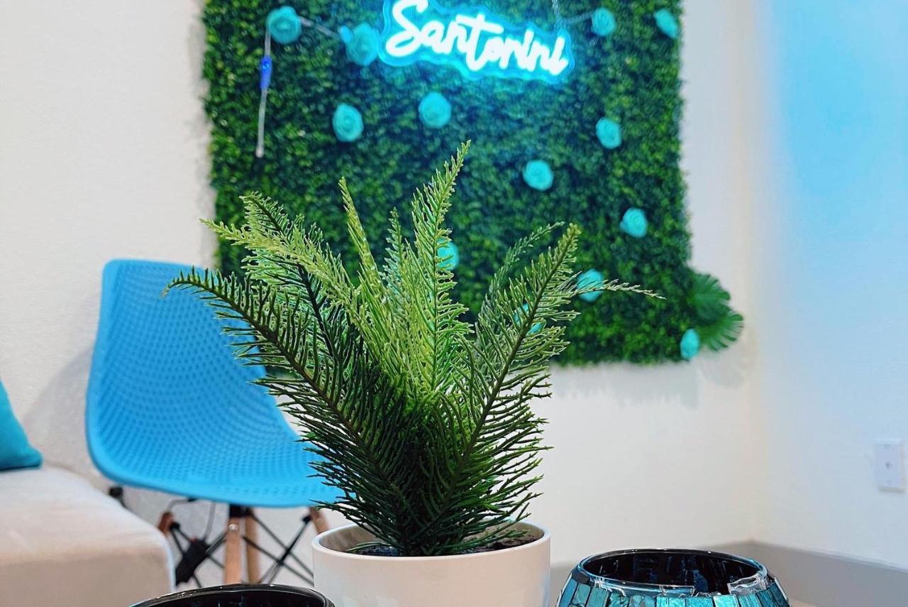 Modern Santorini Suite Houston Nrg Tmc Luxurious Walkable المظهر الخارجي الصورة