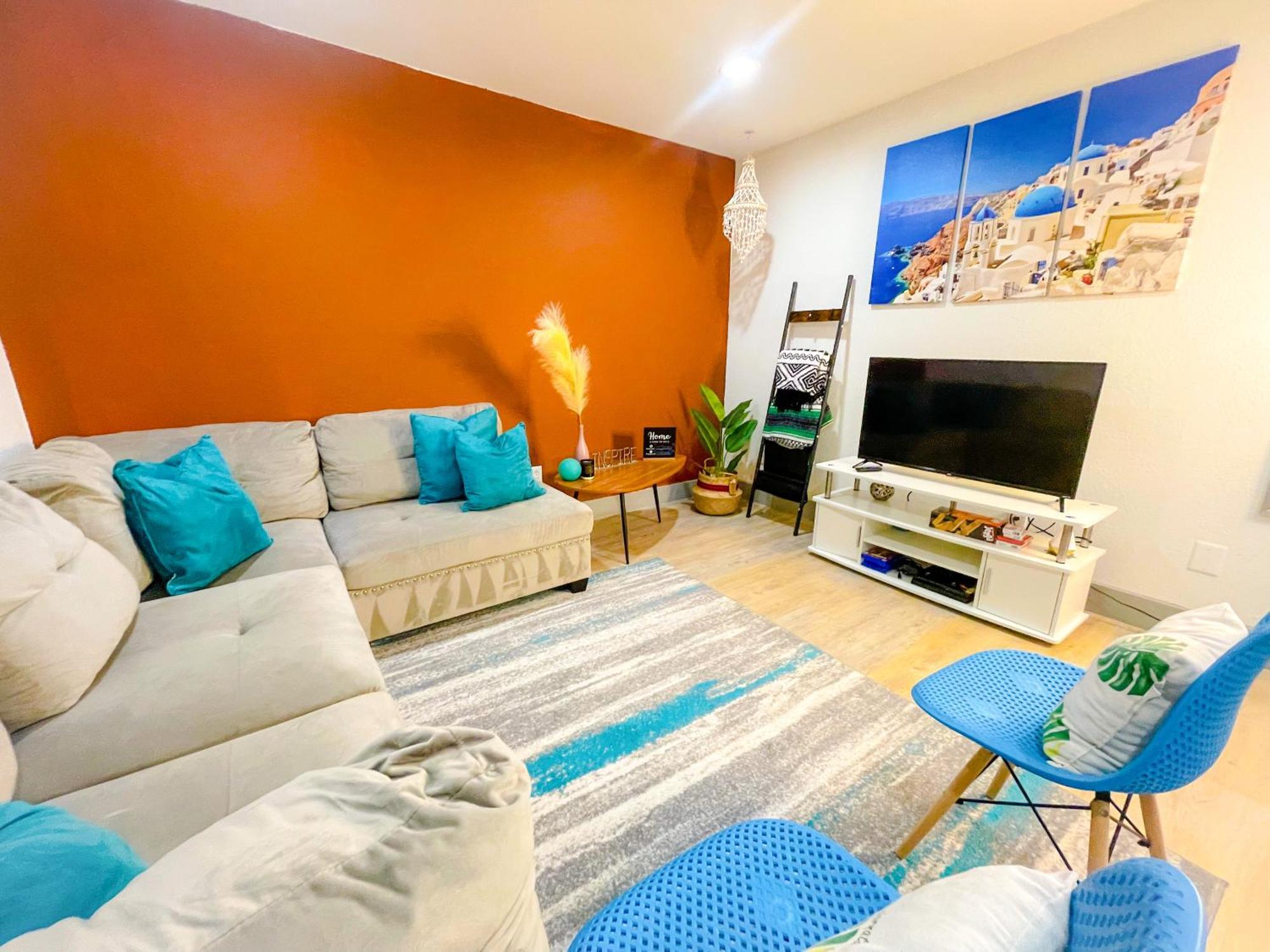 Modern Santorini Suite Houston Nrg Tmc Luxurious Walkable المظهر الخارجي الصورة